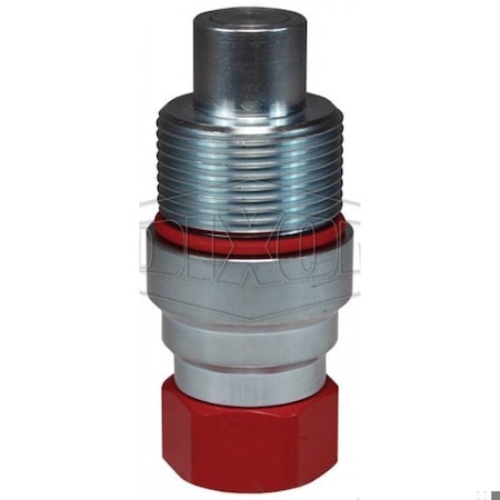 Dixon DQC VEP-BOP Blowout Preventer Safety Female Plug, 1-1/4-11-1/2 Nominal, Female NPTF, Steel, Domestic VEP10F10-BOP